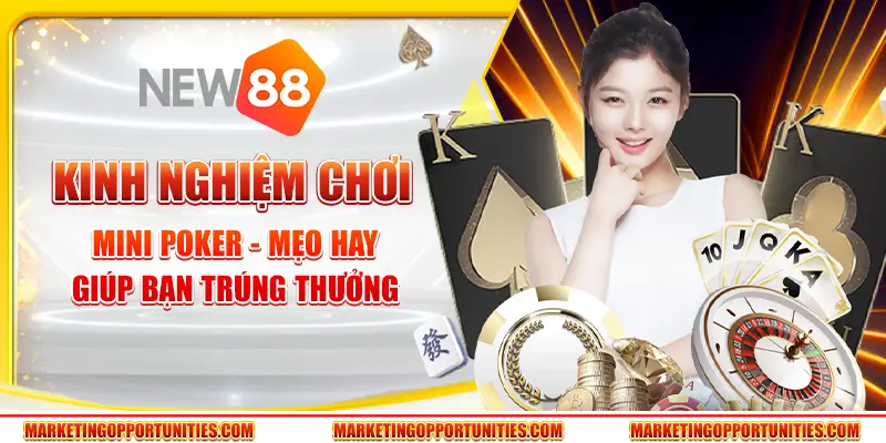 Kinh nghiệm chơi Mini Poker - Mẹo hay giúp bạn trúng thưởng