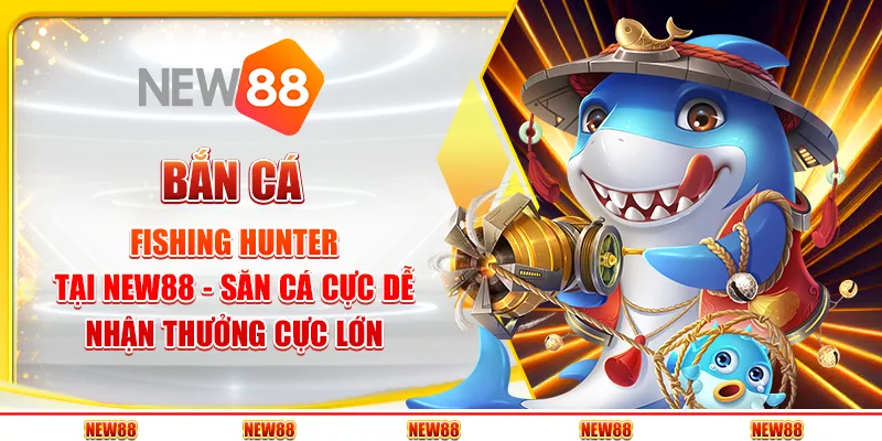 Bắn cá Fishing Hunter tại New88 - Săn cá cực dễ, nhận thưởng cực lớn