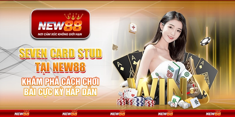 Seven Card Stud tại New88 – Khám phá cách chơi bài cực kỳ hấp dẫn